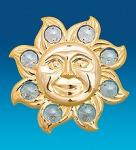 AR-2684 фигурка на липучке "солнце" (юнион) (813642)