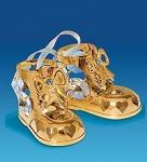 AR-3642/ 1 фигурка "башмачки" (юнион) голубые (778477)