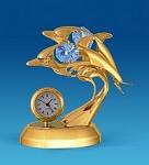 AR-4397/ 5 фигурка с часами "дельфины" (юнион) (888256)