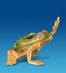 AR-3994/ 1 фигурка "лягушка" нов.с эмалью (юнион) (778208)