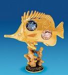 AR-4099/gea фигурка на кораллах "рыбка-барбус" с цв.кр. (юнион) (868843)