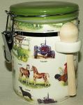 Банка для сыпучих продуктов "ферма" (630792)