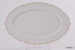 Блюдо "Бернадот белый" 39см. овальное (937257)