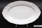 Блюдо "Бернадот белый" 34см. овальное (937254)