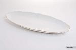 Блюдо для рыбы "Бернадотте белый" 65см. (937391)