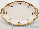 Блюдо "Мейсенский цветок 1016" 24см. овальное (937428)
