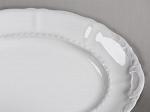 Блюдо овальное 39см, форма сабина, 0000, фарфор, leander (655217)