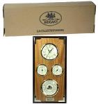Часы-метеостанция "brigant": барометр, термометр, гигрометр 16*32см" (657016)