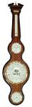 Часы-метеостанция "brigant": барометр, термометр, гидрометр 28*106см" (657019)