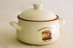 Горшочек с ручками и крышкой "деревенское утро" (632707)