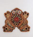 KK- 18 панно "лягушка" мал шамот (780158)