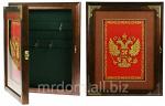 Коллаж-ключница герб россии 32*23см (858508)