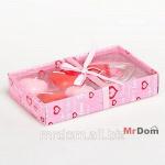 Подарочный набор 5 пр (подсв. + 4 свечи) (749703)