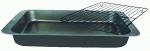Противень глубокий с решеткой-гриль 36х27х4,5 см linea easy, regent (694274)
