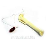 Ручка шариковая `кость` бежевая (816215)