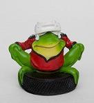 RV-104 фигурка-лягушка "хоккеист ханк" (w.stratford) (861014)