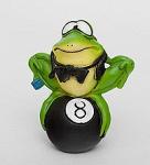 RV-100 фигурка-лягушка "бильярдист билли" (w.stratford) (861010)