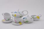 Сервиз чайный 15 предм., форма тереза, 1036, фарфор, leander (654676)