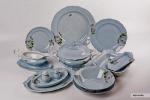 Сервиз столовый "Алвин голубой 6078" на 6перс. 28пред. (937389)