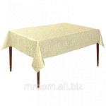Скатерть эстель цвет сливочный (02) 140х140 см (883845)