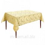 Скатерть кристина цвет светло-коричневый(17)200х145см (884015)
