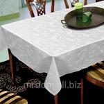 Скатерть кристина цвет белый (01) 200х145 см (883993)