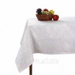 Скатерть Аврора цвет белый (01) 120х145 см (926830)