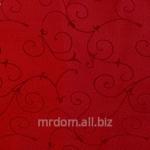 Скатерть овальная лувр цвет бордовый (09) 180x150 см (882674)