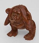 15-070 статуэтка "обезьяна - "не слышу" 30 см суар (888747)