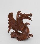 15-004 статуэтка "крылатый дракон" 20 см суар (886813)