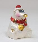 15719 фигурка гипсовая "белый медведь" эк. (779192)