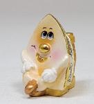 15730 фигурка гипсовая "утюжок" зол. (779201)