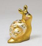 15761 фигурка гипсовая "улитка" зол. (779229)