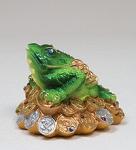 15768 фигурка гипсовая "жаба трехлапая" бол. эк. (779236)