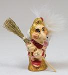 15728 фигурка гипсовая "баба яга" эк. (779199)