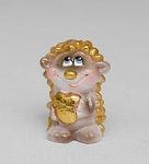 15920 фигурка гипсовая "ежик" зол. (852213)