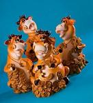 AF 1005 копилка "бык" 13см. 4/асс. (781639)