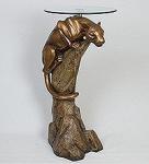 ALf 09135 статуэтка"пантера"+ стекло (34*93*53*46) (781561)