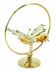 Фигурка декоративная "бабочка" на пружинке 9см" (659193)