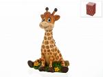 Фигурка декоративная (копилка) "жираф/непоседы" 16*12*22,5см. (подарочная упаковка) (877998)