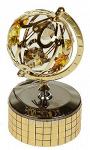 Фигурка декоративная "глобус" на музыкальной подставке" (660683)