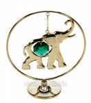 Фигурка декоративная "слоник" на подвеске 8см" (659611)