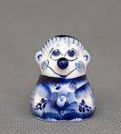 Фигурка "ёжик" мал. (гжельский фарфор) (818040)