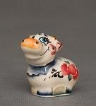 Фигурка "корова" мал. цв. (гжельский фарфор) (832841)