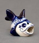 Фигурка "рыбка-бычок" (гжельский фарфор) (818069)