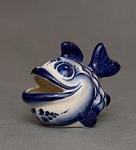 Фигурка "рыба" бол. (гжельский фарфор) (832808)