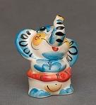 Фигурка "слониха" цв.(гжельский фарфор) (832823)