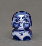 Фигурка "сова" мал.(гжельский фарфор) (818073)