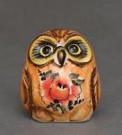 Фигурка "сова-софья" цв. (гжельский фарфор) (832814)