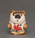 Фигурка "винни пух" бол. цв. (гжельский фарфор) (832824)